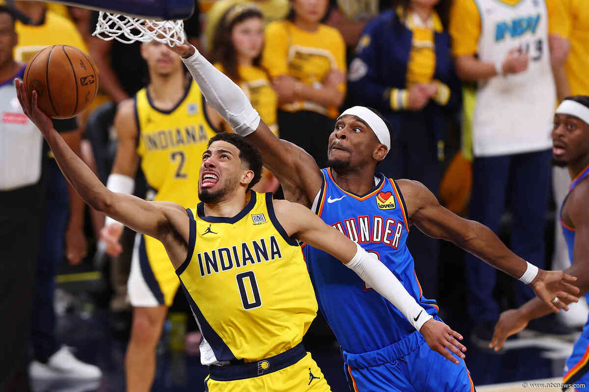 Thunder show 'blood and guts' to even NBA Finals against Pacers