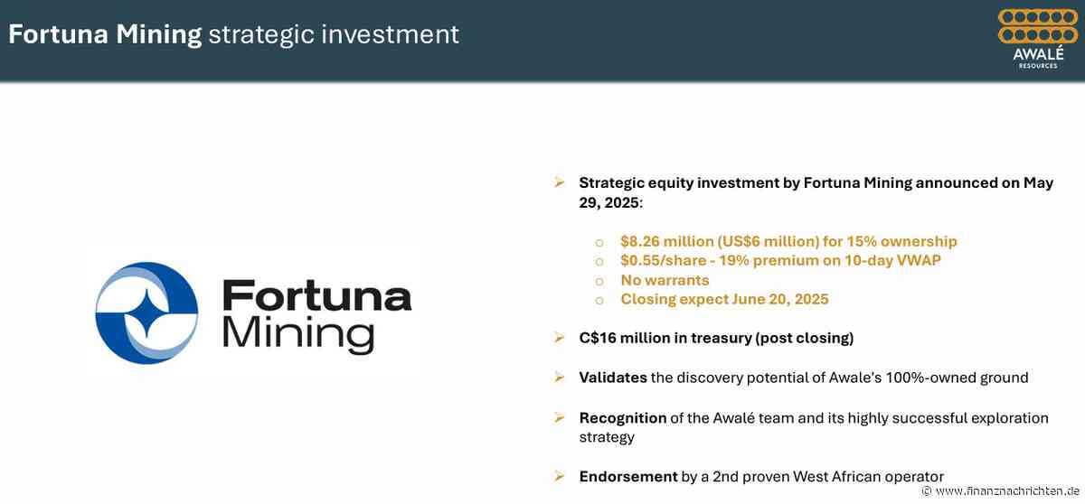 Fortuna Mining räumt auf!: Effizient. Fokussiert. Goldhungrig: Fortuna geht in die Offensive!