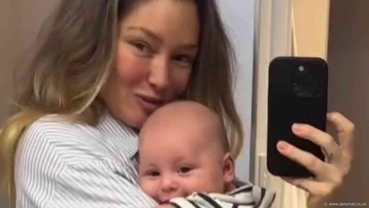 Erin McNaught shares health update after her seven-month-old baby undergoes surgery to remove tumour
