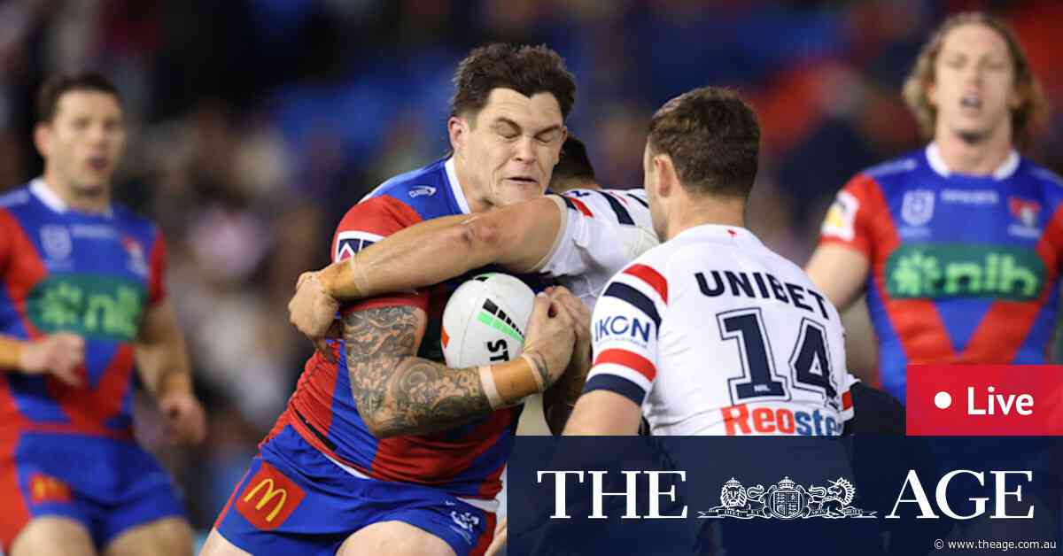 NRL 2025 LIVE: Roosters on the board as Foketi scores first try of his NRL career
