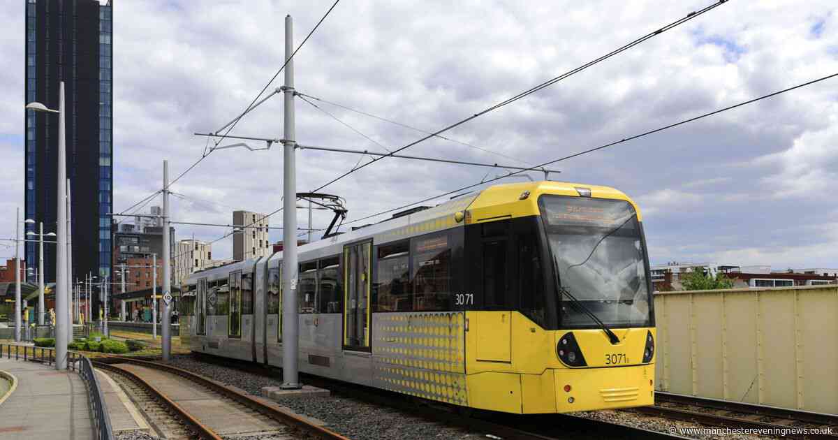 Metrolink disruption as points failure means trams not calling at key stop