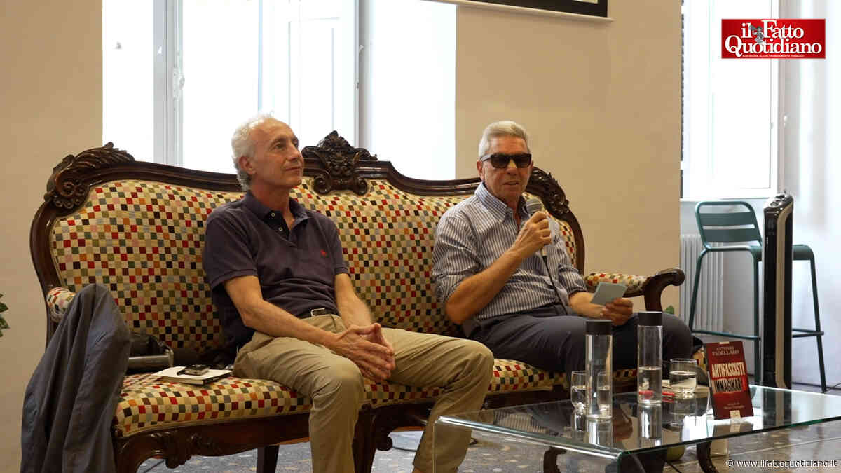 Padellaro presenta “Antifascisti immaginari”: “Attacco in Iran? Il mondo scivola verso l’ignoto”. Travaglio: “Ora Meloni prenda le distanze”