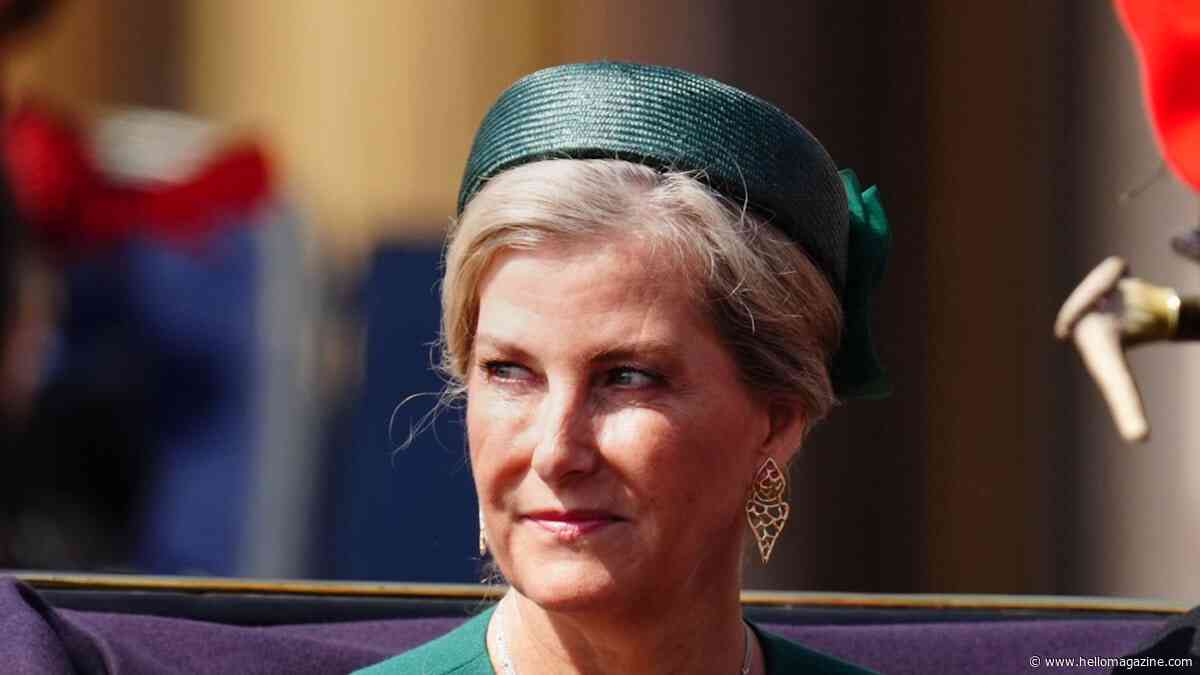 Duchess Sophie looks so striking in jewel green at Trooping the Colour 2025