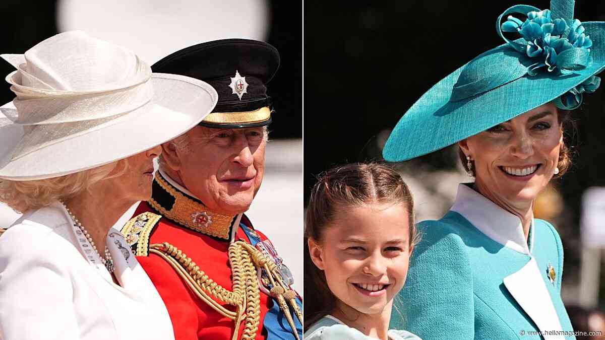 Radiant Princess Kate joins King Charles and royal family at Trooping the Colour 2025