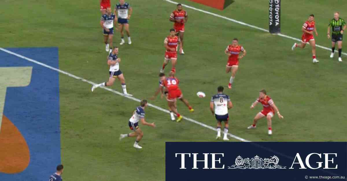 Dolphins veteran sin binned for ugly shot