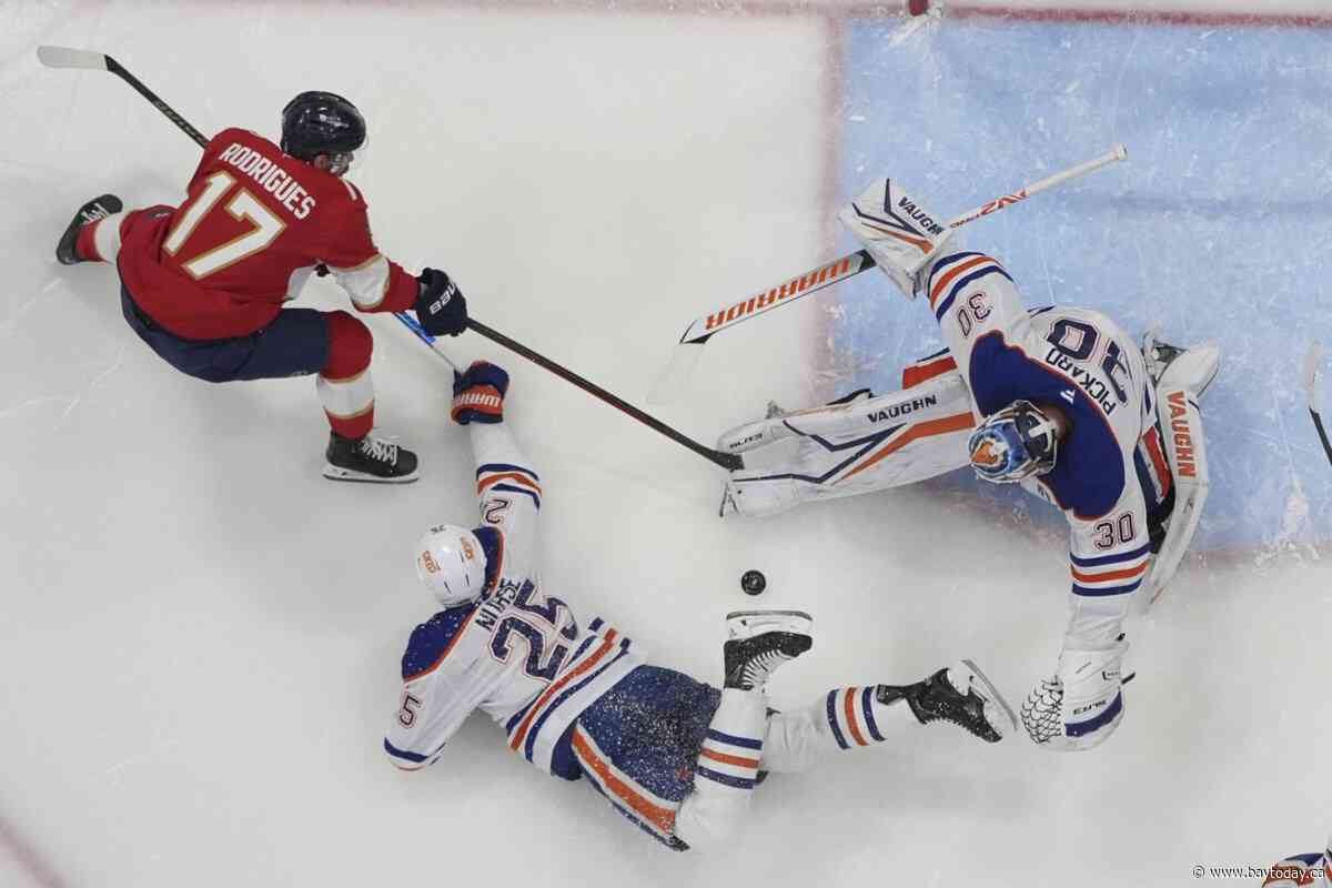 Panthers visit the Oilers in Game 5 of the Stanley Cup Final with the series tied