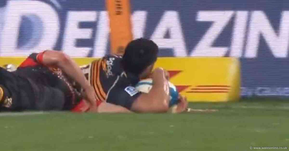 Best try-saving tackle ever leaves referee, commentators and stadium in disbelief
