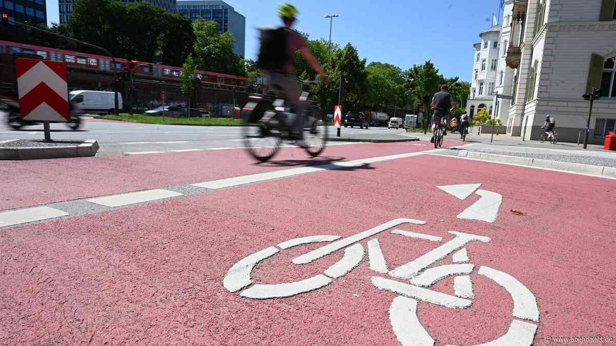 Trotz Radwegausbaus kaum mehr Radverkehr in Hamburg