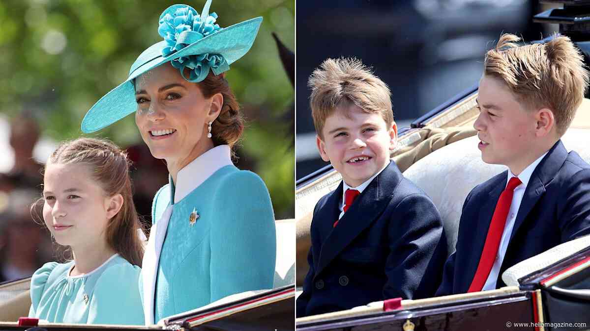 Prince George, Princess Charlotte & Prince Louis' most adorable Trooping the Colour 2025 moments - see photos