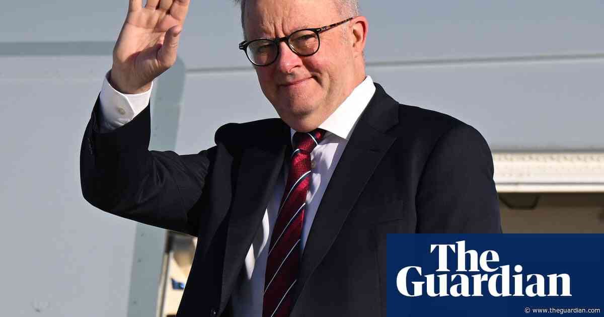 Albanese to spruik free trade as salve to turmoil at G7 but Australia still struggling to secure meeting with Trump