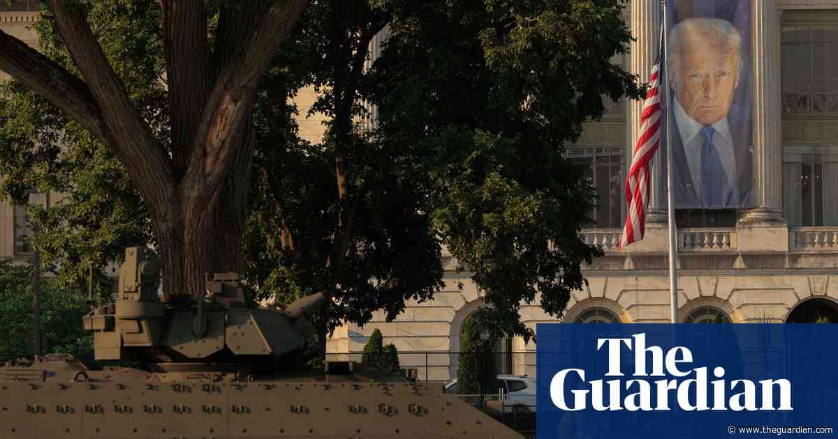 Tanks to roll through Washington as Trump hosts US military parade