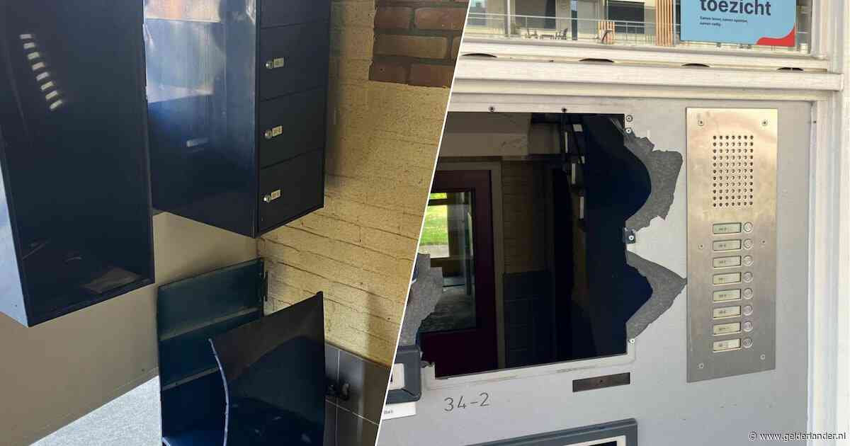 Brievenbussen uit gevel geblazen in Veenendaal: gerichte actie of baldadigheid?