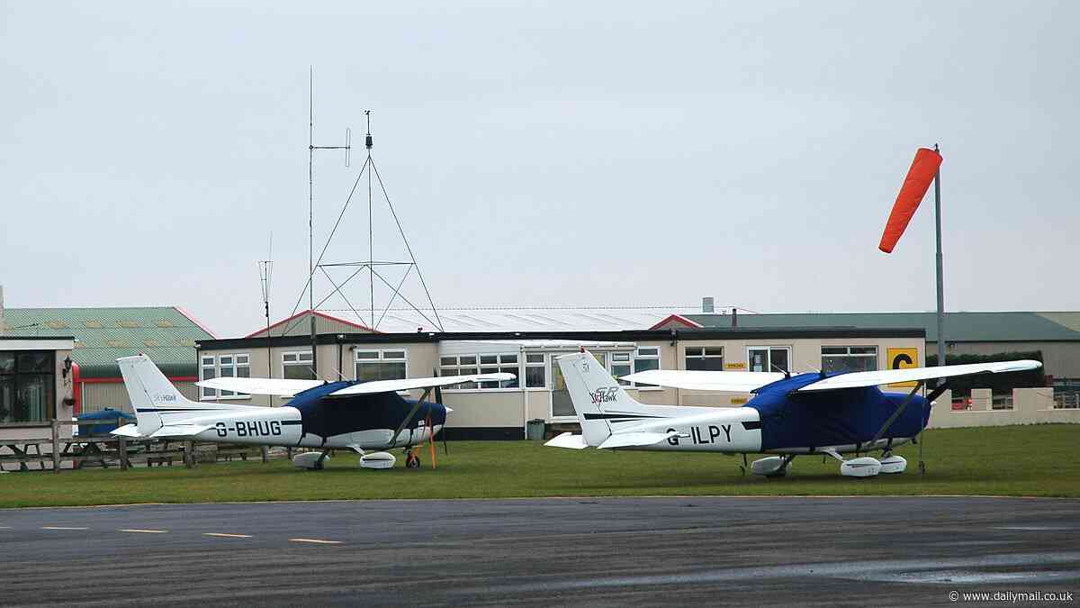 Two skydivers die in 'tragic accident' after tandem jump as police launch investigation