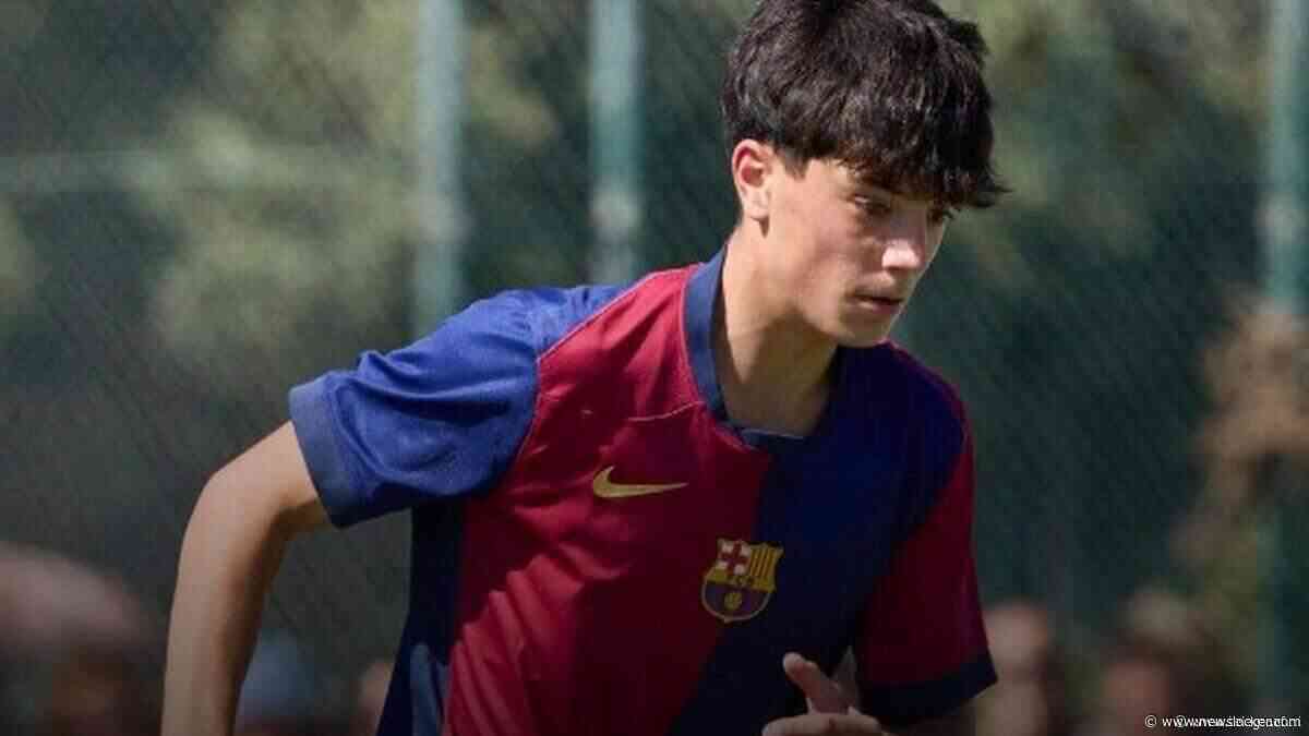 Ajax akkoord met FC Barcelona-talent Eloi Gomez Saus (16)