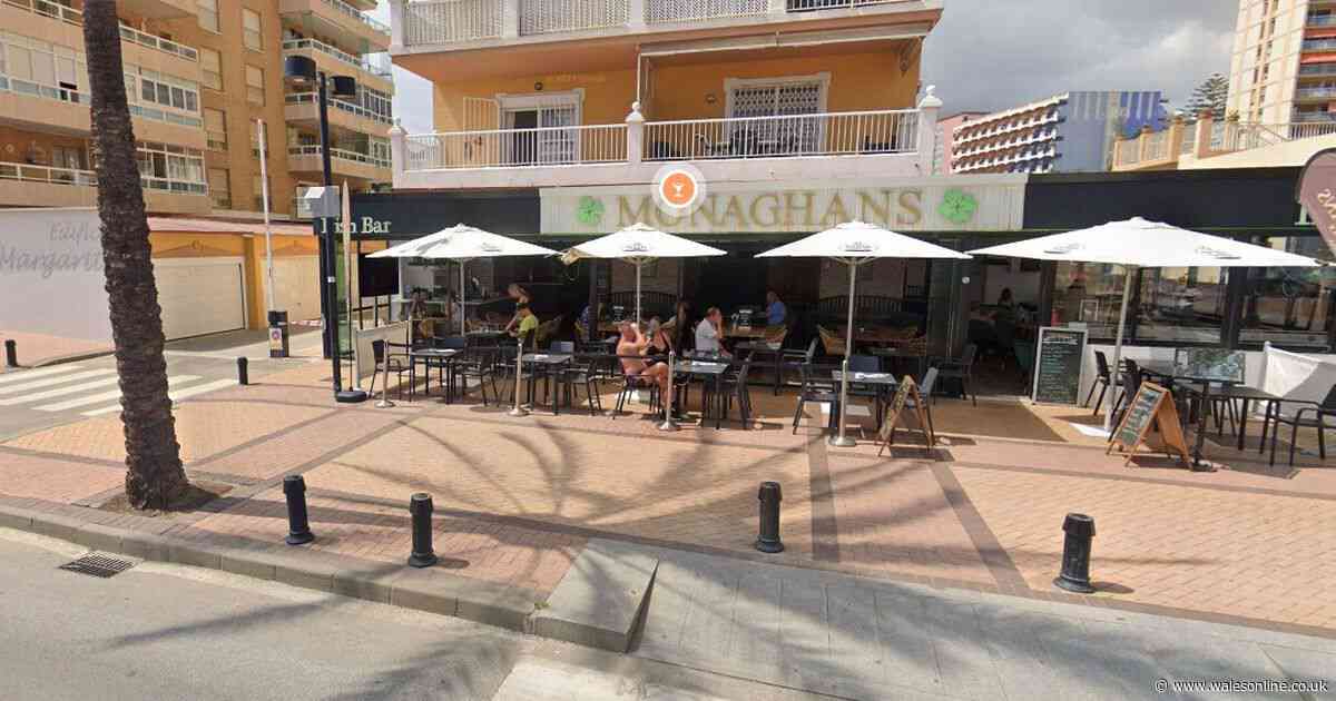 Man arrested after two Brits shot dead outside bar in Spain