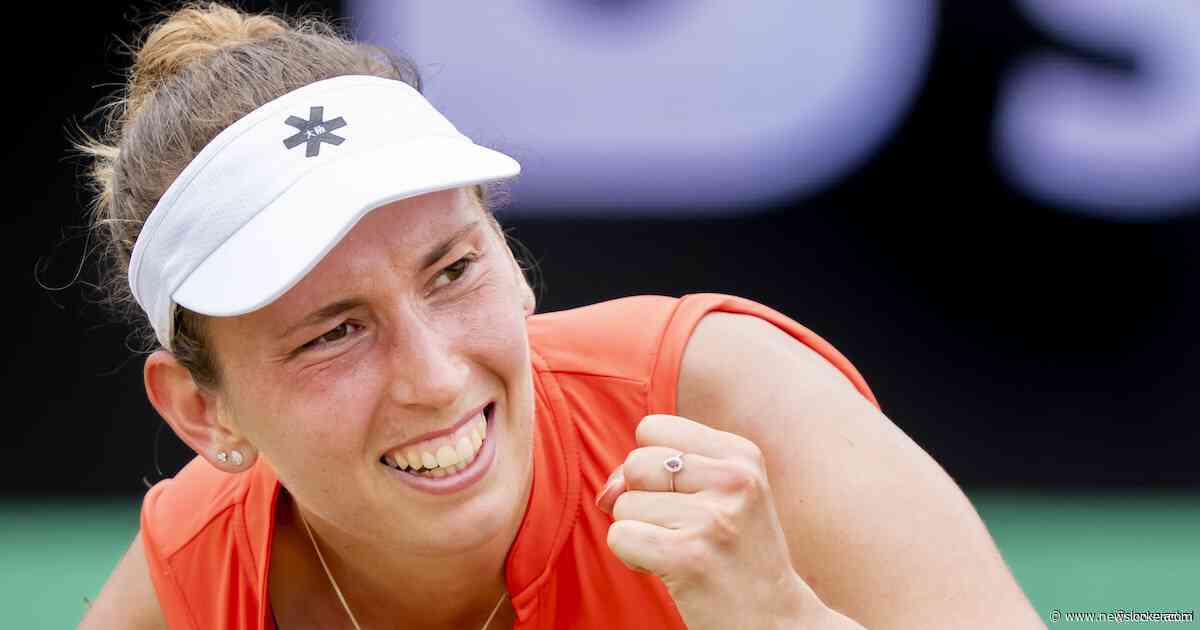 Bijzondere partij in Rosmalen: Elise Mertens overleeft elf (!) matchpoints en bereikt finale Libéma Open