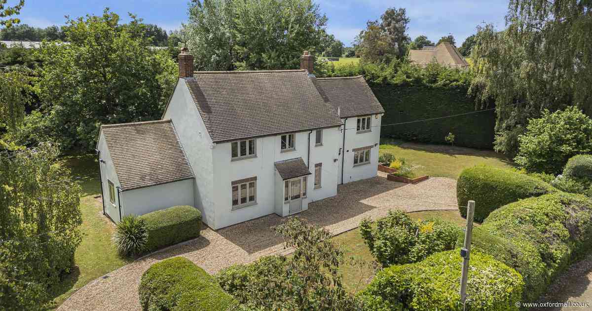 Four-bedroom house in Oxfordshire village on market for £1.12m