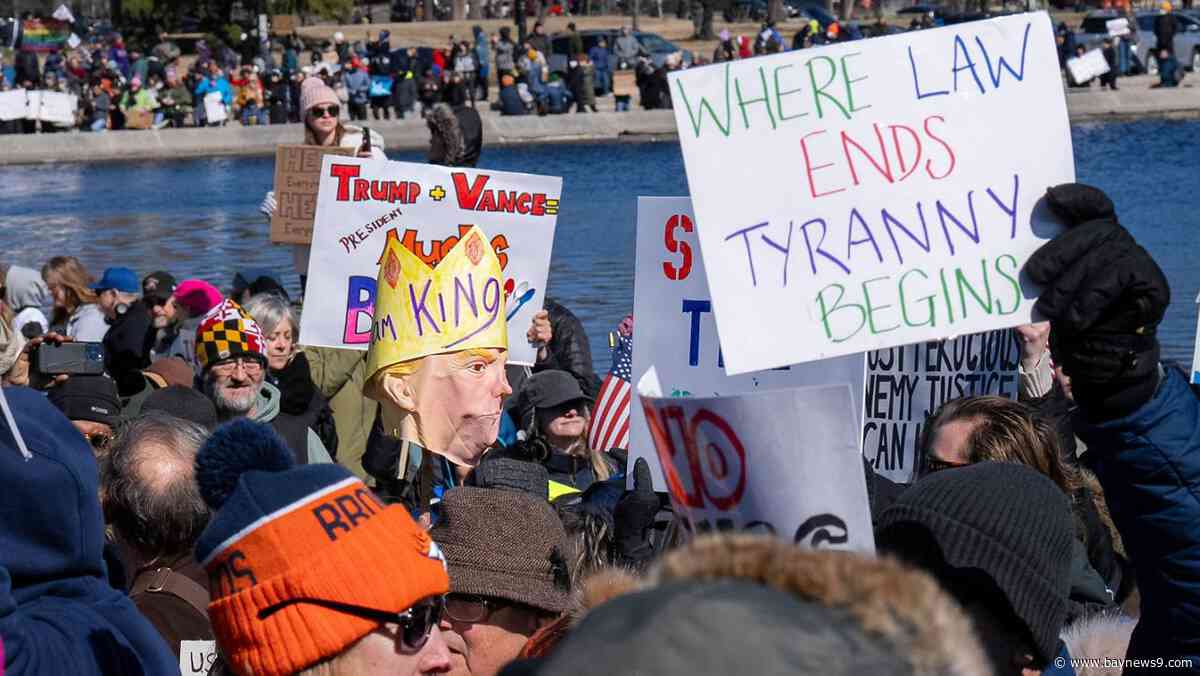 Cities brace for large crowds at anti-Trump 'No Kings' demonstrations across the U.S.