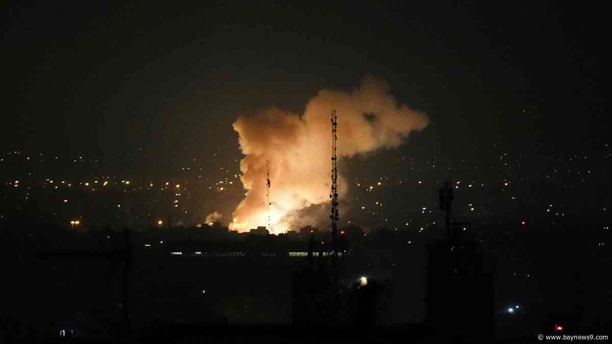 Israel warns 'Tehran will burn' as Iran fires drones and missiles in response to Israeli strikes