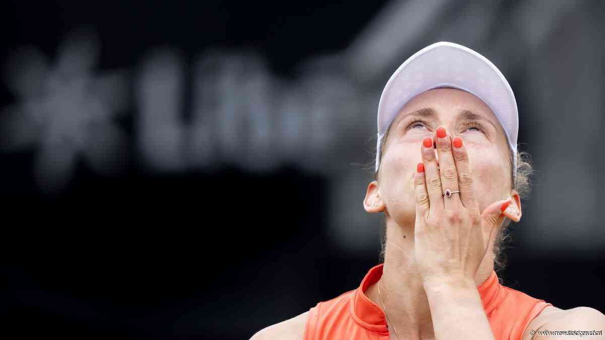 Elise Mertens overleeft elf matchpoints en bereikt finale Libéma Open
