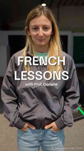 Learning French motorsport words with Doriane 👀 #f1 #canadiangp #french