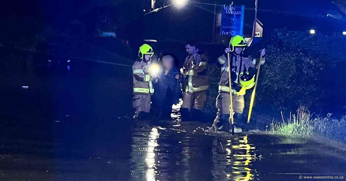 Elderly woman rescued as 'devastated' flat owners flooded for second time in months