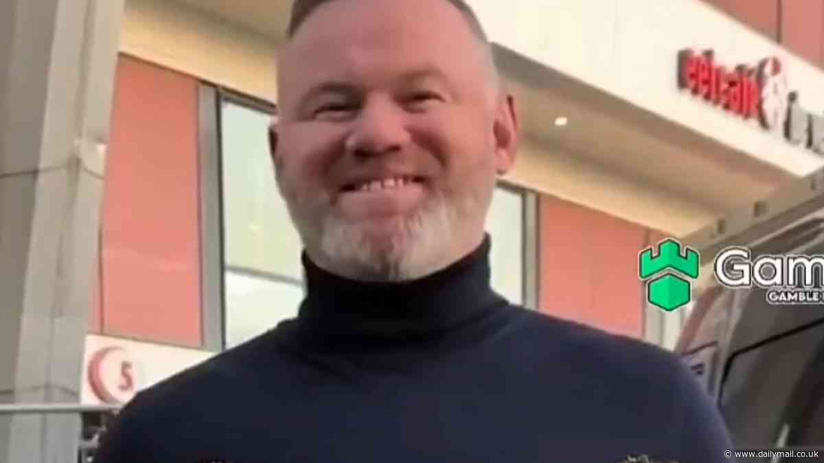 Wayne Rooney stuns fans as he picks HIMSELF over Luis Suarez, Harry Kane, Erling Haaland and every other rival in winner stays on game
