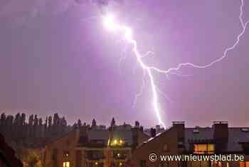 KMI waarschuwt voor onweer in het zuiden en het centrum: “Veel neerslag op korte tijd en hagel”