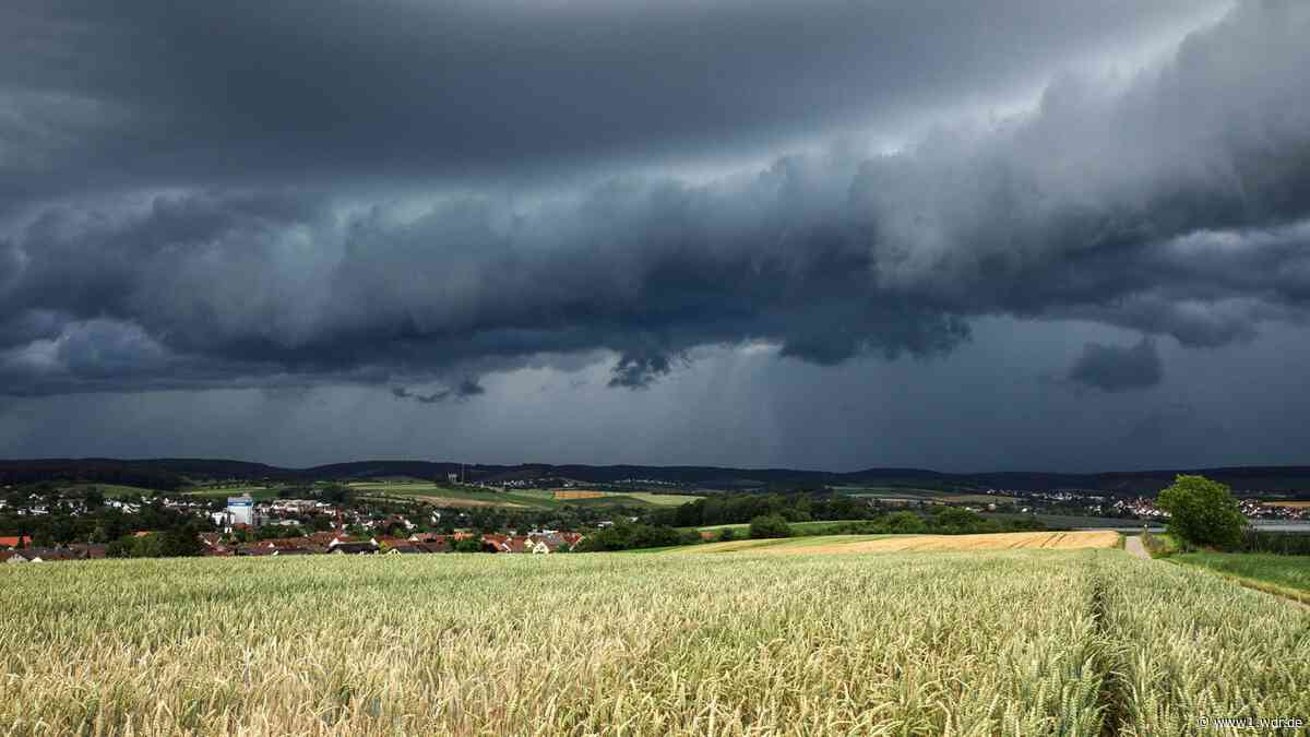 Erneute Unwetterwarnung für Teile von NRW