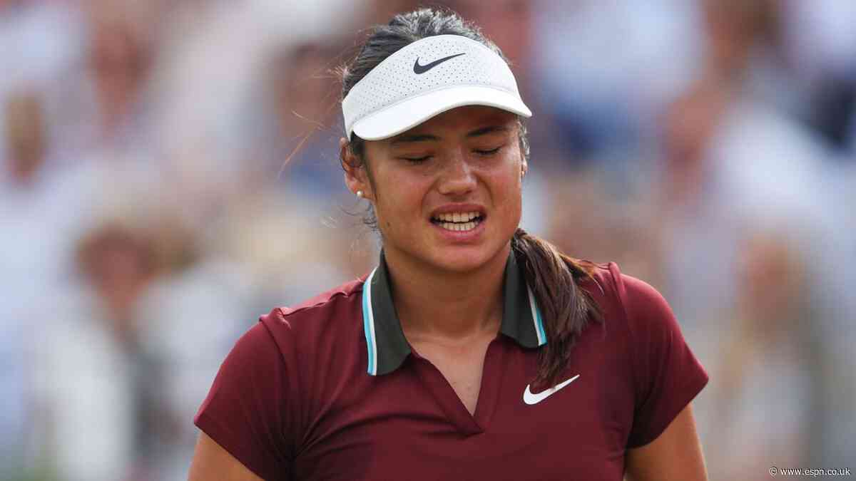 Raducanu to miss Berlin Open due to back issue
