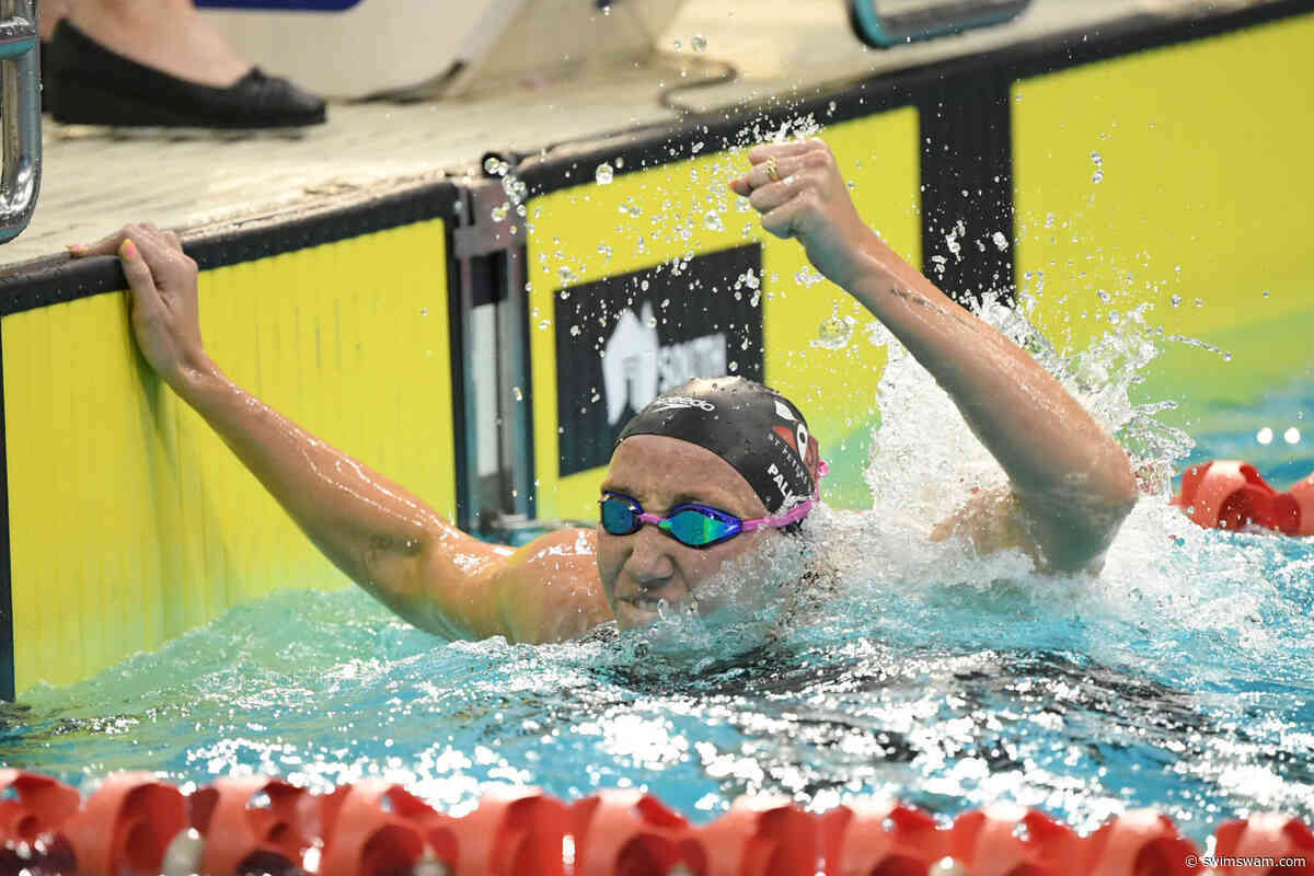 Lani Pallister Soars To #3 All-Time In The 1500 Free With A 15:39.14
