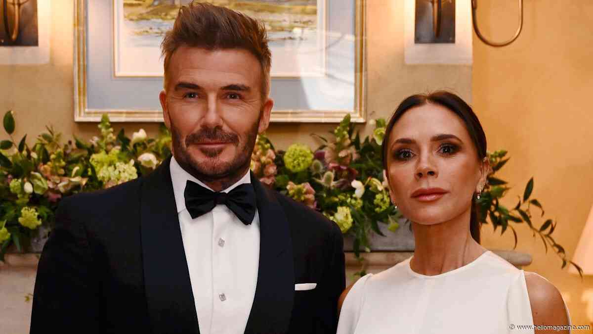 Victoria Beckham celebrates 'knight' David Beckham with rare PDA – see sweet photo