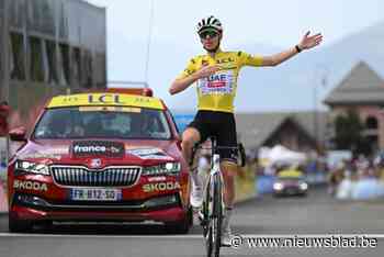 Oppermachtige Tadej Pogacar voert bisnummer op in koninginnenrit van Dauphiné, Remco Evenepoel verliest weer minuten