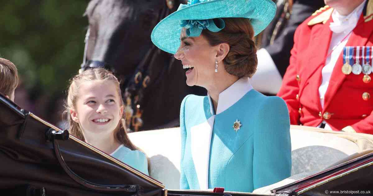 Princess Charlotte's sweet question to Kate Middleton in Trooping the Colour carriage