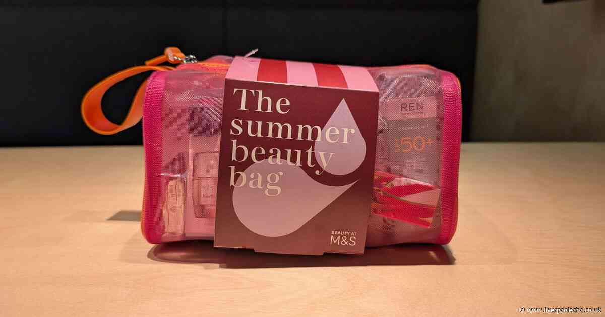 I bought the £35 Marks and Spencer summer beauty bag and it is definitely worth the hype