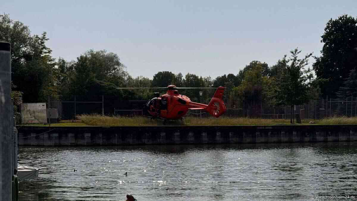 Offenbar Person in Seenot geraten – Helikopter vor Ort
