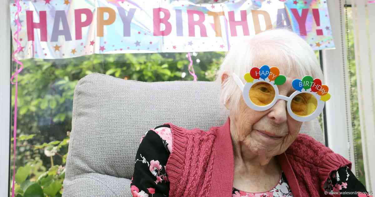 X-rated request granted for care home's 'Queen' on 102nd birthday