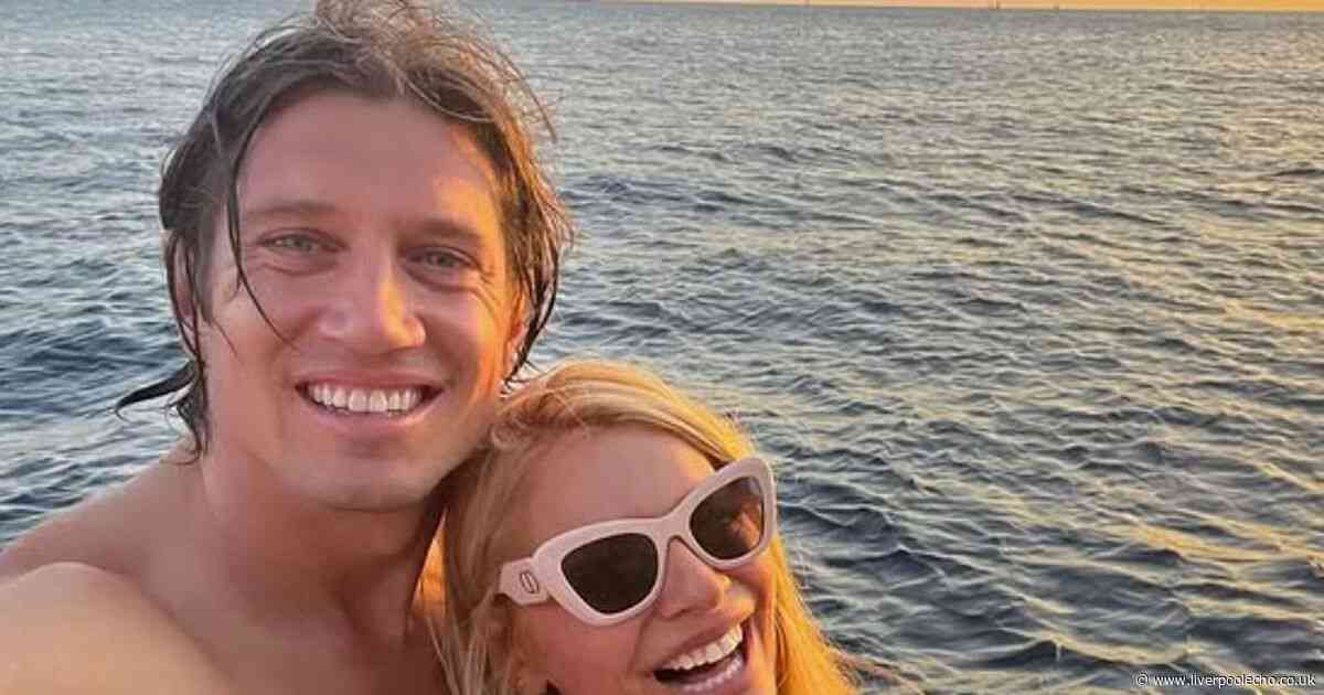 Vernon Kay says 'time to pop a cork' as Tess Daly 'still pinching' herself