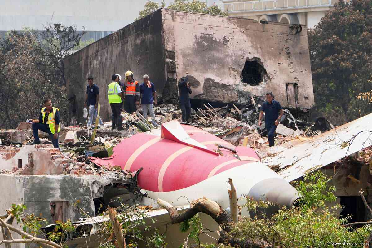 Girls orphaned when father died in Air India crash after scattering wife’s ashes