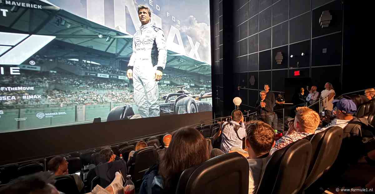 Onze man in Montreal: Bijslapen tijdens voorpremière ‘F1 The Movie’