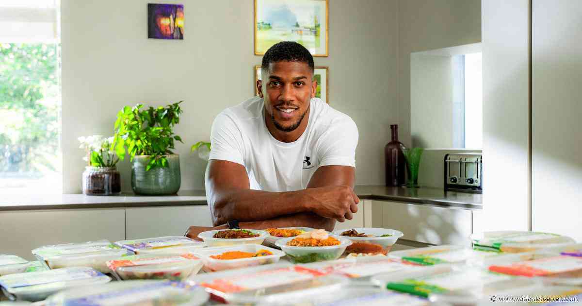 Anthony Joshua named new ambassador for leading meal prep brand