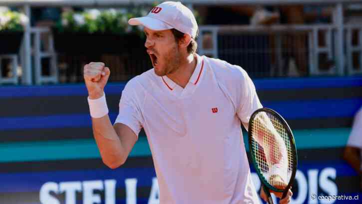Nicolás Jarry debutó con triunfo en la qualy de Halle y quedó a un paso del cuadro principal