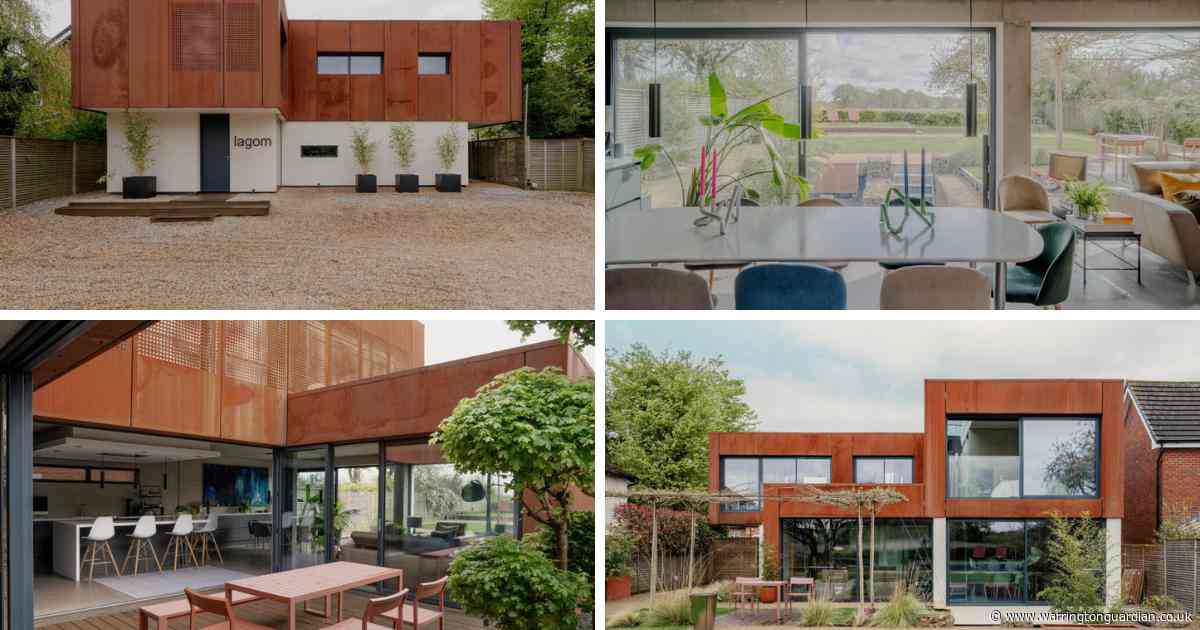 Look inside this unique futuristic home that is for sale in Warrington