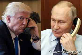 LIVE OORLOG IN OEKRAÏNE. Trump en Poetin hebben gebeld, melden Russische media