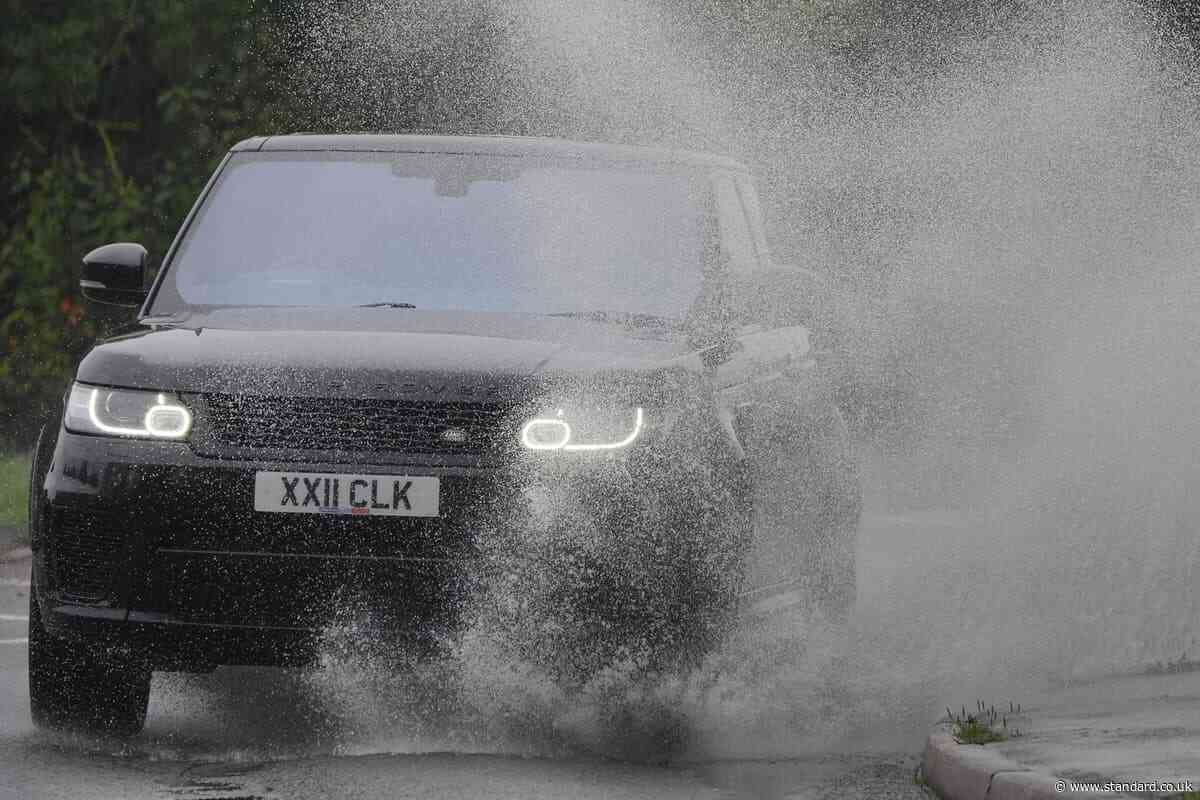 Yellow warning for thunderstorms in Scotland extended as alert lifted for England