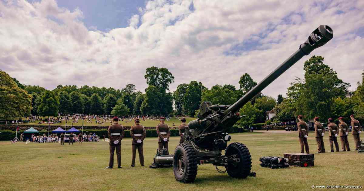 Colchester marks King’s official birthday with 'ceremonial' 21-gun salute