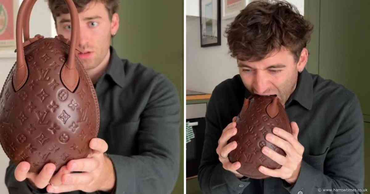 London man spends £850 to try viral £225 Louis Vuitton chocolate bag