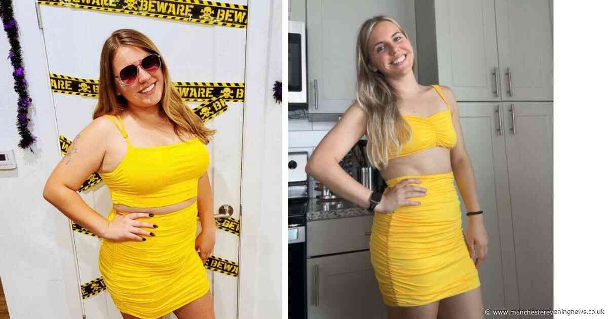 Woman's weight loss transformation sees her shed 4 stone and still eating ice cream