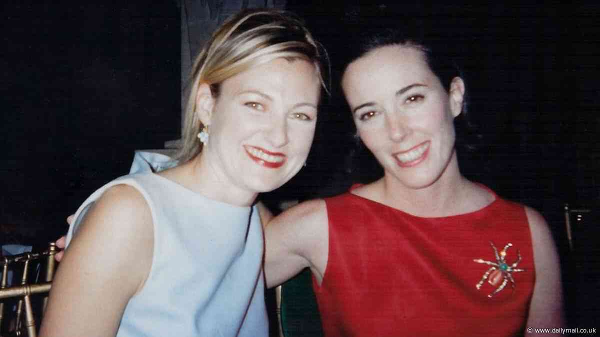 Kate Spade's best friend breaks her silence to end cruel speculation about the fashion icon's suicide