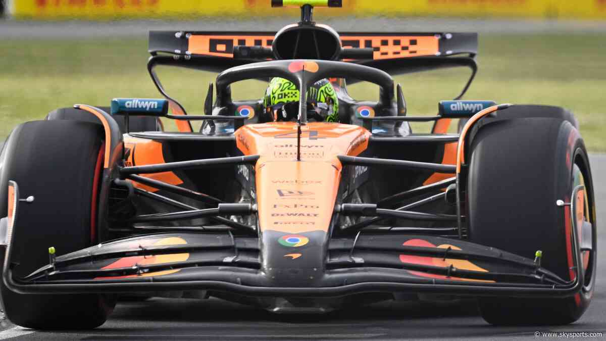 Norris fastest as Piastri hits wall, Ferrari show promise ahead of 9pm qualifying